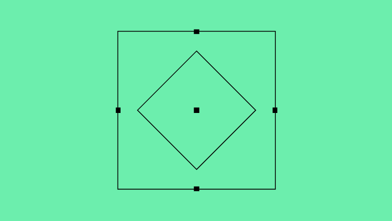 Generic line and dot graphic